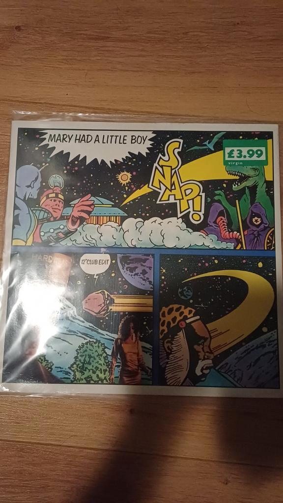 LP Snap - mary had a little boy maxi single | bieden, Cd's en Dvd's, Vinyl Singles, Ophalen of Verzenden