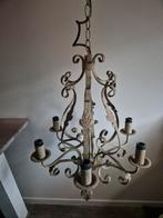 Sober landelijke kroonluchter van Riverdale, Gebruikt, Www.vrumdwonen.nl, Brocante, sober, landelijk, Het Logement 9