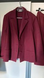 Mayerline trendy bordeaux jasje zgan 46, Kleding | Dames, Ophalen of Verzenden, Zo goed als nieuw, Maat 46/48 (XL) of groter, Rood