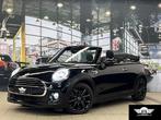 MINI COOPER CABRIO AUT 136 pk 1 EIG NAVI H-LEDER UNION JACK, Auto's, Mini, 136 pk, Gebruikt, 4 stoelen, Leder en Stof
