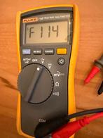 Fluke 114 True-RMS Multimeter, Ophalen of Verzenden, Gebruikt, Multimeter