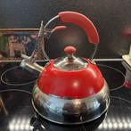 Fluitketel Wesco 2,8 liter rood, Huis en Inrichting, Ophalen of Verzenden, Gebruikt
