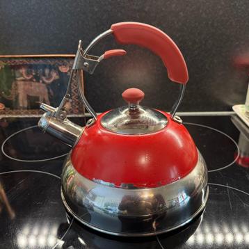 Fluitketel Wesco 2,8 liter rood beschikbaar voor biedingen