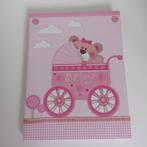 Babyboek / notitieboek / geboorteboek / geboortealbum meisje, Ophalen of Verzenden, Nieuw, A4