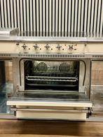 Luxe Fornuis Lacanche Creme met 4 zones + Friteuse 150 cm, Witgoed en Apparatuur, Fornuizen, Zo goed als nieuw, Energieklasse A of zuiniger