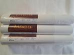 3 rollen structuur STREPEN BEHANG warm wit - BN 734-04, Ophalen of Verzenden, Minder dan 10 m², Wit, Basic warm