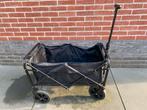 Zwarte bolderkar - inklapbaar, Ophalen, Opvouwbaar, Gebruikt