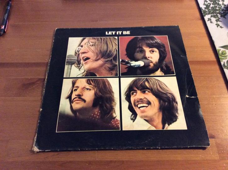 Beatles. Let it be. vinyl apple records 5C 062-04433 Y. 1970, Cd's en Dvd's, Vinyl | Rock, Gebruikt, Overige genres, 12 inch, Ophalen of Verzenden
