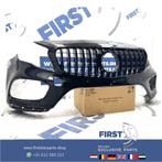 W156 BUMPER + GT GRIL FACELIFT GLA AMG VOORBUMPER ZWART WIT, Gebruikt, -, Voor, Ophalen of Verzenden
