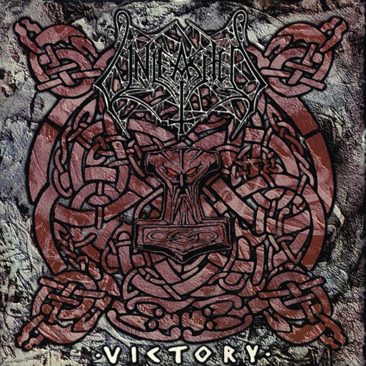 Unleashed - Victory CD Sweden Death Metal 1995 orig Dureco, Cd's en Dvd's, Cd's | Hardrock en Metal, Gebruikt, Ophalen of Verzenden