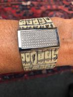 Leer/kurk armband met kristallen zga nieuw vera pelle, Sieraden, Tassen en Uiterlijk, Armbanden, Ophalen, Zo goed als nieuw, Leer