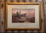 Afbeelding Westertoren -Keizersgracht in lijst, Antiek en Kunst, Ophalen