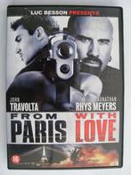 From Paris with Love (originele dvd) Travolta, Vanaf 16 jaar, Ophalen of Verzenden, Zo goed als nieuw, Actie