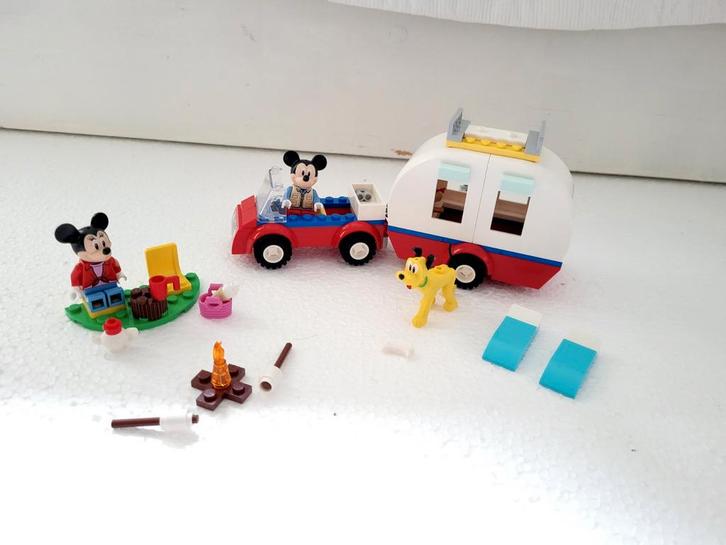 LEGO Mickey & Friends 10777 Kampeerreis, Kinderen en Baby's, Speelgoed | Duplo en Lego, Zo goed als nieuw, Lego, Complete set