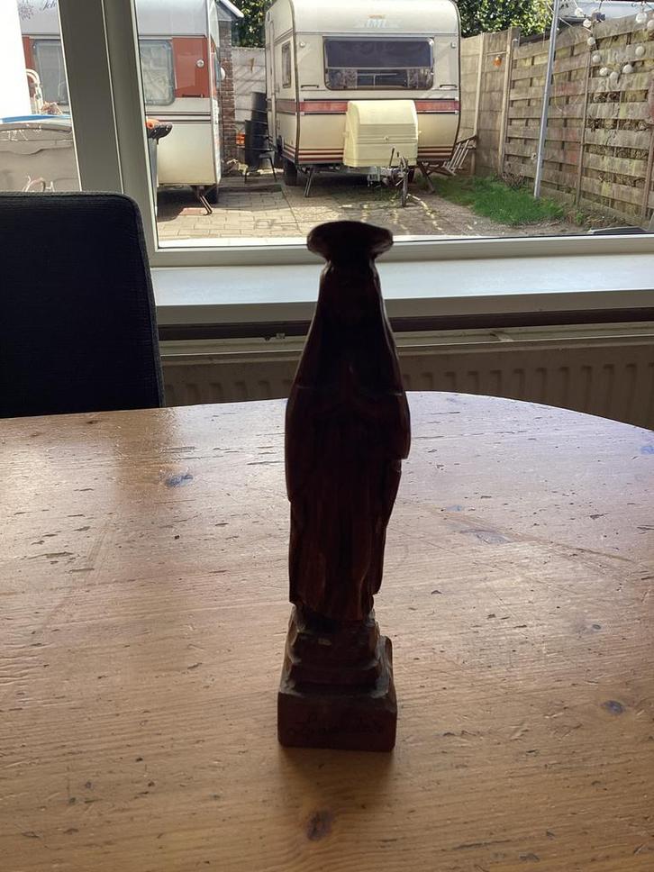 Houten Lourdes Beeldje, Antiek en Kunst, Kunst | Beelden en Houtsnijwerken, Ophalen