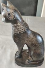 Oude Egyptische beeld godin bastet kat, Antiek en Kunst, Ophalen of Verzenden