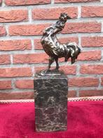 bronzen beeld van een trotse haan, Antiek en Kunst, Antiek | Koper en Brons, Ophalen of Verzenden, Brons