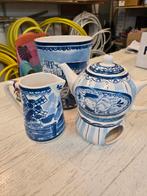 Vintage Delfts blauw blond set, Ophalen of Verzenden