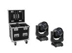 FUTURELIGHT Set 2x DMB-100 LED Moving-Head + Flightcase with, Muziek en Instrumenten, Licht en Laser, ., Nieuw, Ophalen of Verzenden