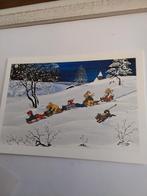 SIBYL.    KINDEREN OP SLEE NAAR BENEDEN IN SNEEUW, Ophalen of Verzenden, Kinderen