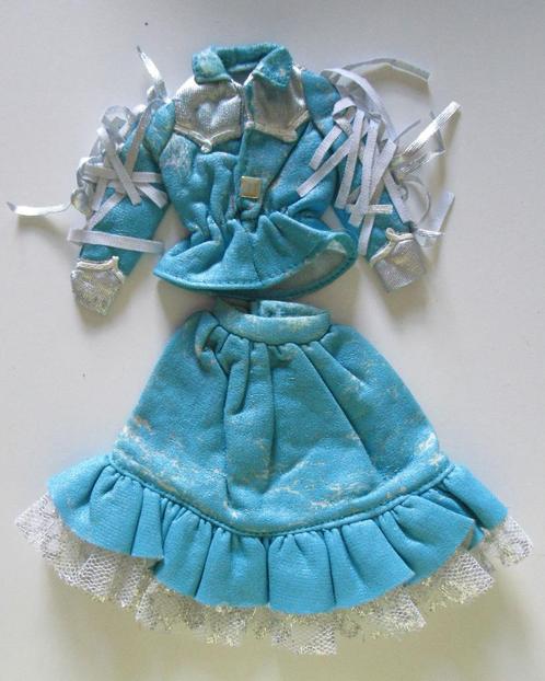 Barbie Cowboy rok met jasje, Verzamelen, Poppen, Gebruikt, Kleertjes, Ophalen