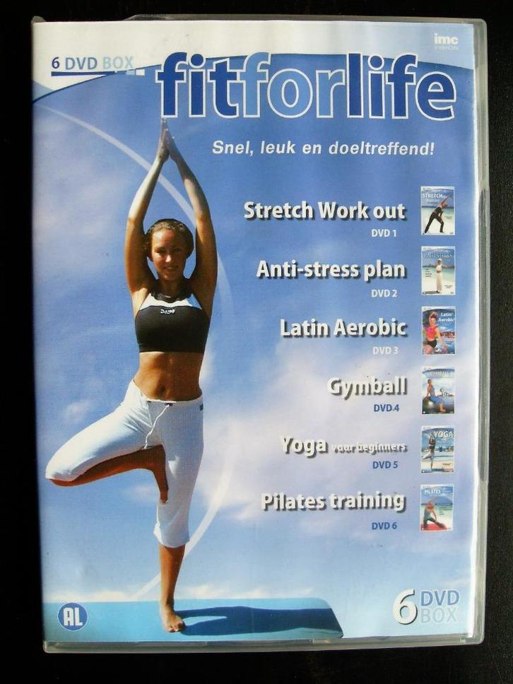 Fit for Life - 6 dvdbox (originele dvd's), Cd's en Dvd's, Dvd's | Sport en Fitness, Cursus of Instructie, Yoga, Fitness of Dans