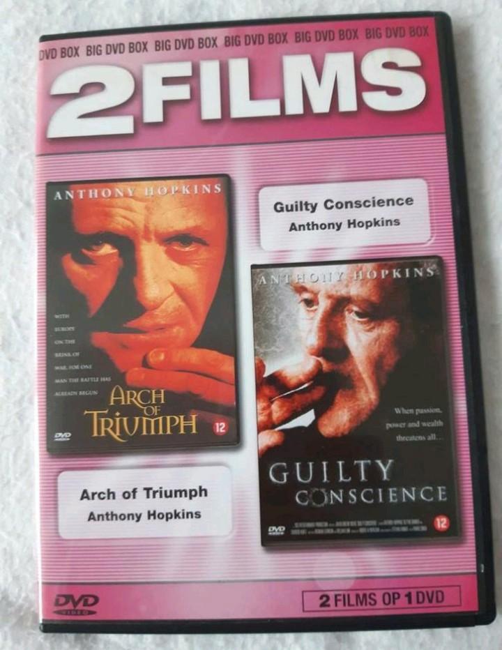 2 DVD boxen 2 films op 1 DVD oa Anthony Hopkins, Cd's en Dvd's, Dvd's | Actie, Ophalen of Verzenden