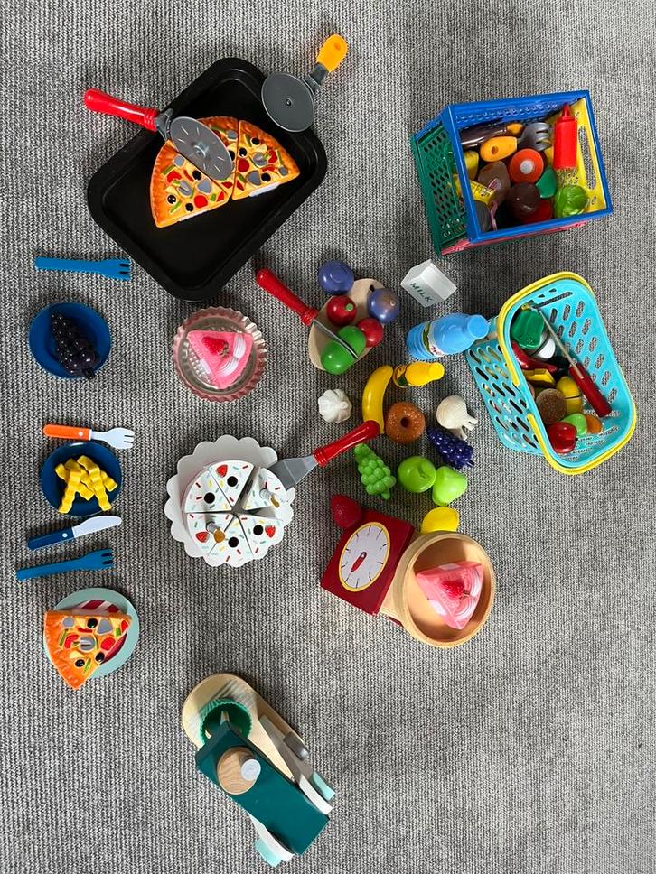 Speelgoed eten en kook spullen, Kinderen en Baby's, Speelgoed | Speelkeukens, Zo goed als nieuw, Kunststof, Ophalen
