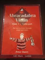 Bladmuziek - Abracadabra - viool, Gelezen, Peter Davey, Ophalen of Verzenden, Instrument