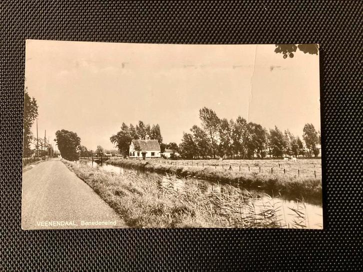 Ansichtkaart Veenendaal Gelders Benedeneind Grift  - Kaart 1, Verzamelen, Ansichtkaarten | Nederland, Gelopen, Gelderland, 1940 tot 1960
