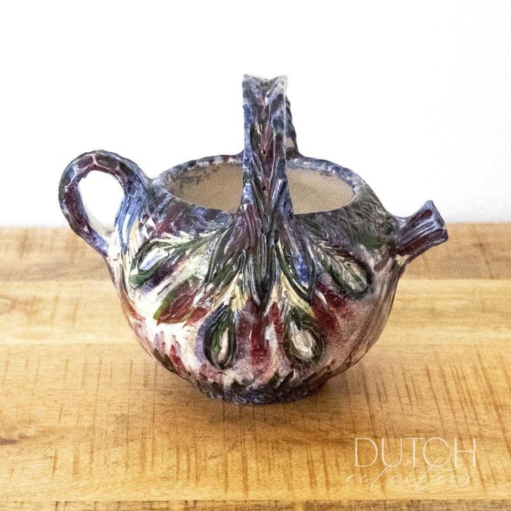 Vintage Leray Rochefort Theepot, Jaren '50 Serviesstuk, Antiek en Kunst, Antiek | Servies los, Ophalen of Verzenden