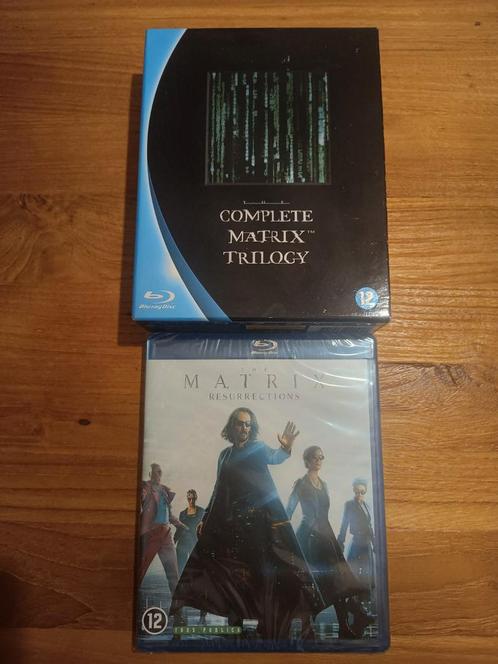 The Matrix 1 - 4 (Blu-ray), Cd's en Dvd's, Blu-ray, Zo goed als nieuw, Ophalen of Verzenden
