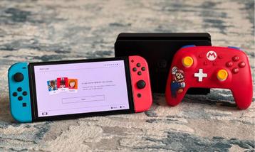 Nintendo Switch (Oled)met Controller beschikbaar voor biedingen