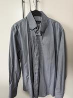 John Miller overhemd maat 43, Verzenden, Zo goed als nieuw, Zwart, Halswijdte 43/44 (XL)