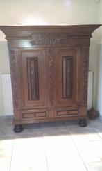 Massief Eiken KussenKast in excellente staat ca 1930, Ophalen