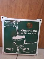 Emaillebord Chimay 150 au fût, Ophalen of Verzenden, Nieuw, Reclamebord, Plaat of Schild, Overige merken