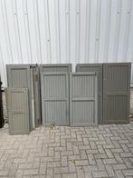 Prachtset meranti raamluiken (21 stuks), La belle porte, Jurgen.hoogenboezem@gmail.com, Overige typen, Zo goed als nieuw