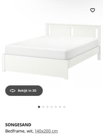 Bedframe met lattenbodem - afbeelding 1