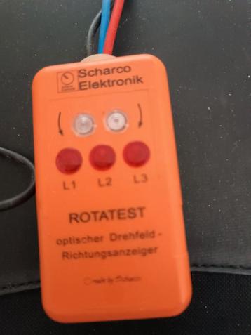 Scharco Elektronik Rotatietest Draaiveldmeter beschikbaar voor biedingen