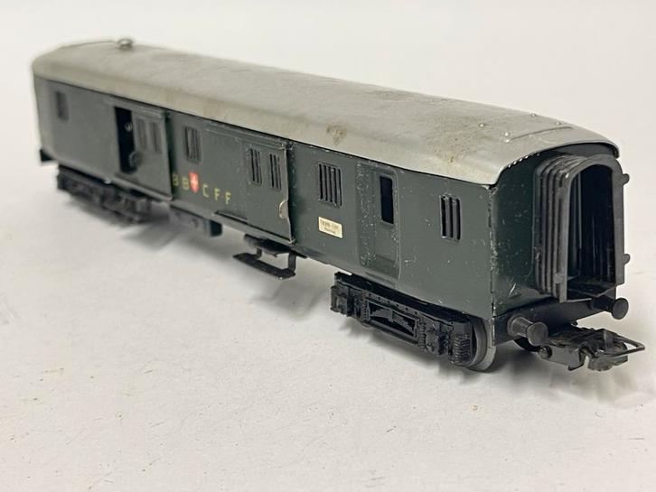 ** COLLECTORS ITEM ** Märklin 4017 ** BAGAGEWAGEN SBB **, Hobby en Vrije tijd, Modeltreinen | H0, Gebruikt, Wagon, Wisselstroom