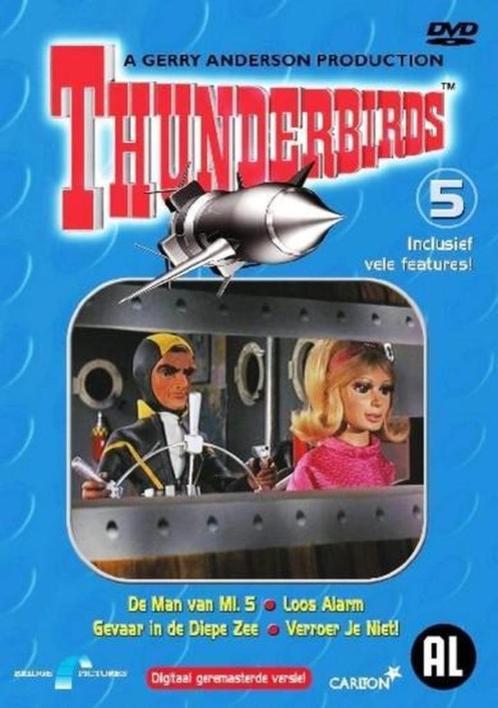 Thunderbirds 5, Cd's en Dvd's, Dvd's | Kinderen en Jeugd, Zo goed als nieuw, Film, Avontuur, Alle leeftijden, Ophalen of Verzenden