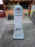 Vintage Franse Personenweegschaal met Muntinworp, Verzamelen, Automaten | Overige, Ophalen