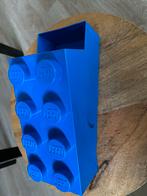 Blauwe Lego Broodtrommel / Opbergdoos, Kinderen en Baby's, Speelgoed | Duplo en Lego, Ophalen of Verzenden, Gebruikt, Losse stenen