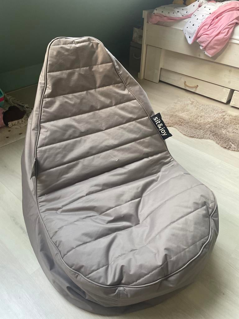Grote Sit & Joy Zitzak - Kleine Beschadiging, Ophalen, Gebruikt, Grijs, Zitzak