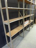Solide stelling / stellingkast / legbordstelling 304x35x258, Gebruikt, Bruynzeel, Ophalen of Verzenden, Nb