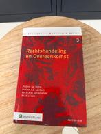 Jac. Hijma - Rechtshandeling en overeenkomst, Ophalen of Verzenden, Gelezen, Jac. Hijma