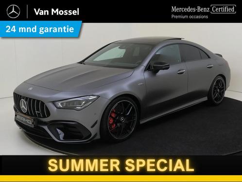 Mercedes-Benz CLA-klasse AMG 45 S 4MATIC+ / Premium Plus/ Me, Auto's, Mercedes-Benz, Bedrijf, Te koop, CLA, 360° camera, 4x4, ABS