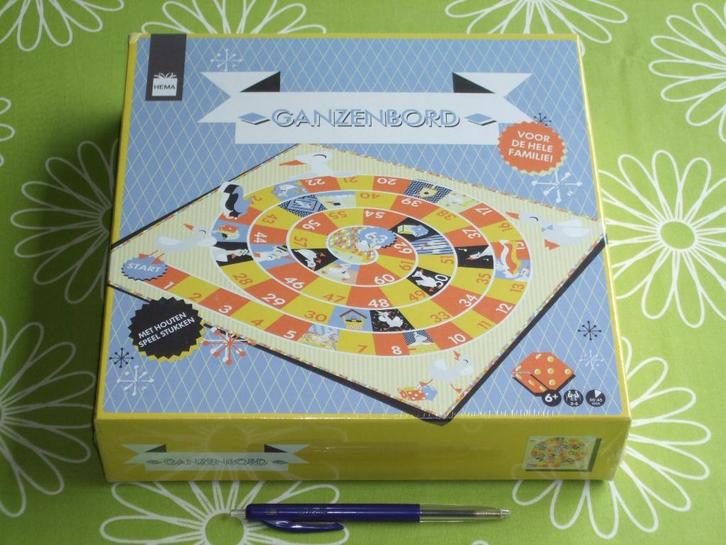 Nieuw in seal: HEMA Ganzenbordspel, Hobby en Vrije tijd, Gezelschapsspellen | Bordspellen, Nieuw, Een of twee spelers, Drie of vier spelers