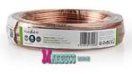 Luidsprekerkabel, 2x 1,50 mm², 15 m, Speaker, Transparant, 10 meter of meer, Nedis, Nieuw, Info@marbeco.nl