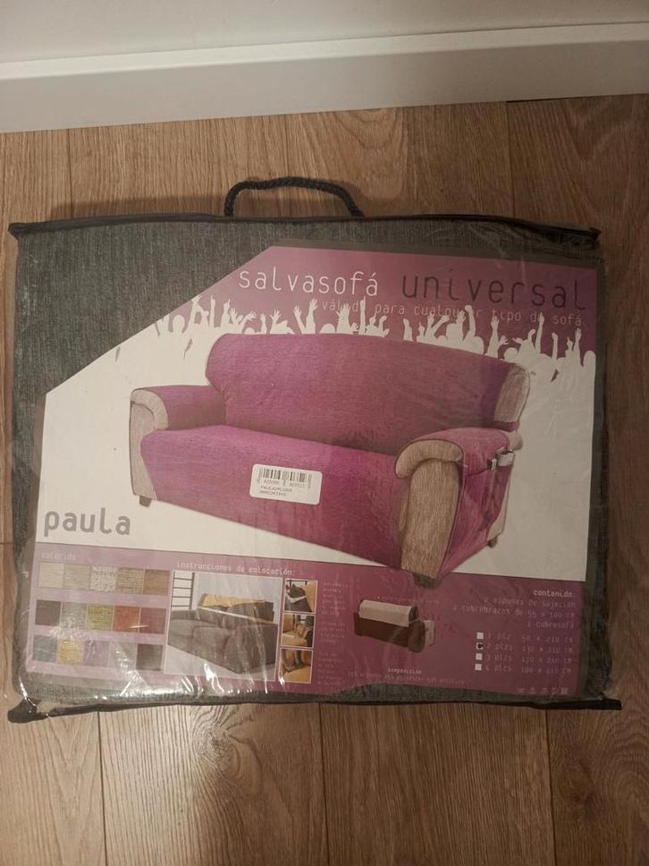 Nieuwe universele bankhoes Grey, Huis en Inrichting, Stoffering | Tapijten en Kleden, Nieuw, Rechthoekig, Bruin, Grijs, Ophalen of Verzenden